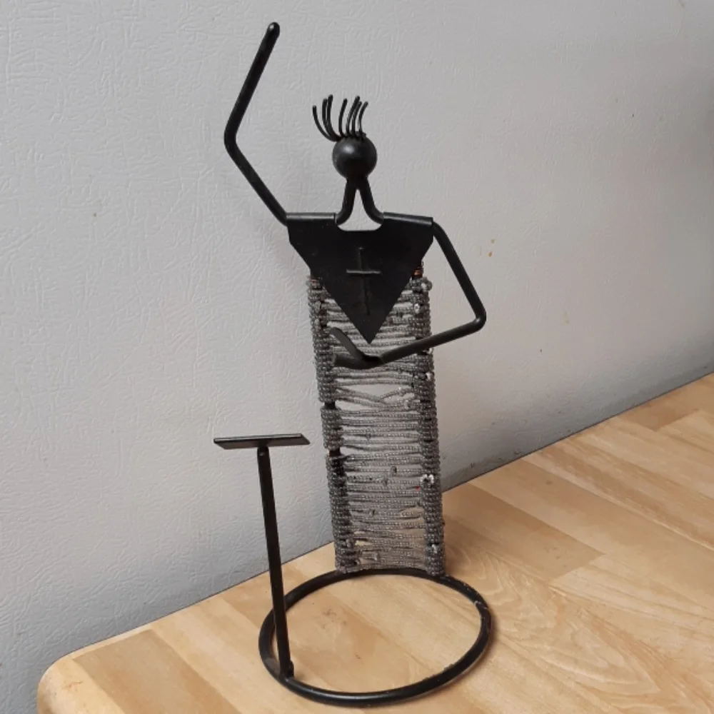 Metal Candle Holder frame PREACHER Sermon Church lecture